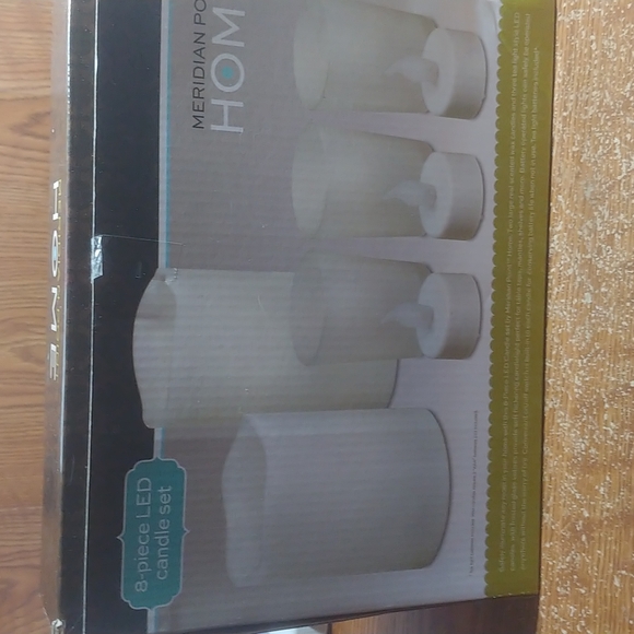 8 piece LED candle set - Picture 3 of 4